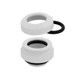 CORSAIR Fitting (hard tube),XF Hardline 4-pack (12mm OD compression; glossy white)