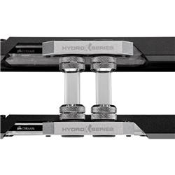Tuyau CORSAIR (rigide), adaptateur multicarte XF (12 mm de diamètre extérieur ; noir)
