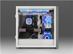 Ensemble de refroidissement personnalisé CORSAIR Hydro X Series iCUE XH305i RGB PRO - Blanc