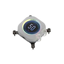 CORSAIR Waterblock pour processeur iCUE LINK XC7 RGB ELITE LCD, Blanc