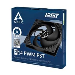 Arctic P14 PWM PST 140mm Ventilateur PWM avec répartiteur de câble