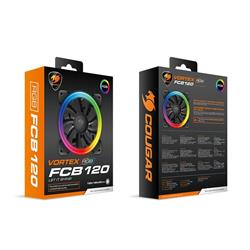 Cougar Vortex RGB FCB 120 Cooling Fan(Open Box)