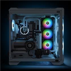 THERMALTAKE (Pure Duo 14) - Ventilateurs de radiateur ARGB (x2) noir(Open Box)