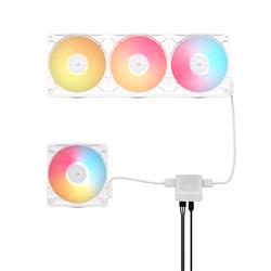 CORSAIR iCUE LINK RX120 II RGB 120 mm Ventilateur Paquet de 1 Blanc