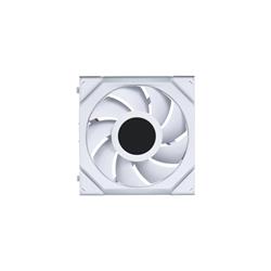 LIAN LI UNI FAN SL WIRELESS RGB LCD White Color Single Pack 12cm Fan Pack without Controller