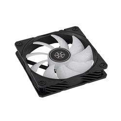 Ventilateur PWM ARGB amélioré Silverstone Shark Force 120 de performance de 120 mm, SST-SF120B-ARGB