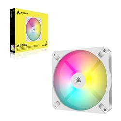 CORSAIR AR120 RGB 120mm ARGB-compatible Fan, Single Pack - White