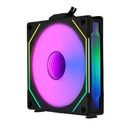 LIAN LI Uni Fan SL-INF 120 Reverse Blade 120mm Case Fan, Single Pack - Black