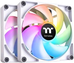 THERMALTAKE CT140 ARGB Sync PC Cooling Fan 2 Pack, White