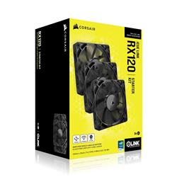 CORSAIR RX Series, iCUE LINK RX120 120mm Fan, Triple Pack(Open Box)