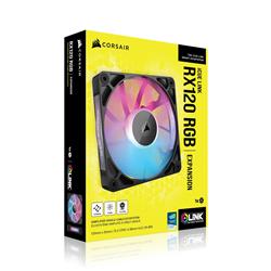 CORSAIR RX Series, iCUE LINK RX120 RGB 120mm Fan, Single Pack(Open Box)