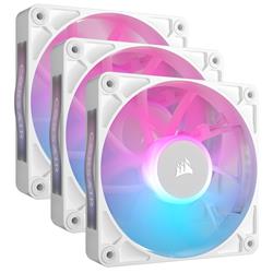 CORSAIR RX Series, iCUE LINK RX120 RGB 120mm Fan, White, Triple Pack