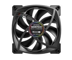Montech RX 120 PWM Case Fan, Black