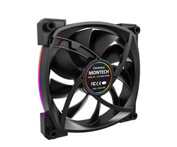 Montech RX 120 PWM Case Fan, Black