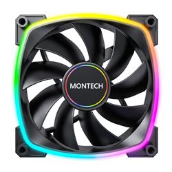 Montech AX 140 PWM Case Fan, Black