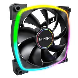Montech AX 140 PWM Case Fan, Black