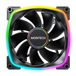 Montech RX 140 PWM Case Fan, Black
