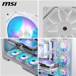 MSI MPG EZ120 MPG EZ120 120 mm Ventilateur Blanc(Open Box)