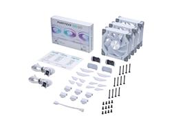 Phanteks D30-120 pack triple ventilateur inversé, blanc