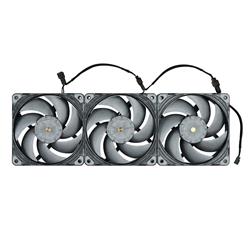 Phanteks T30-120 ventilateur Triple pack, ventilateur de boîtier Noir
