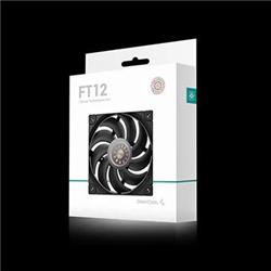 DeepCool FT12, 120mm FDB Fan, 3-Phase 10-pole 12-slot Motor, PWM, Tra