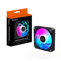 GIGABYTE AORUS EZ CHAIN ​​FAN 120, ventilateur de boîtier d'ordinateur à roulement hydrodynamique 120 mm