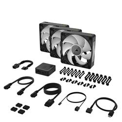 Kit de démarrage de ventilateurs CORSAIR iCUE LINK RX120 MAX RGB 120 m