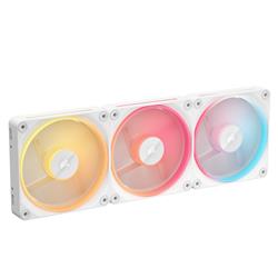 CORSAIR LX-R RGB Series, iCUE LINK LX120-R RGB White, 120mm RGB Fan, Triple Fan Kit
