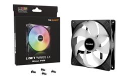 be quiet! Light Wings LX 140mm PWM ARGB Case Fan, Black