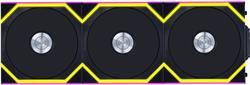 Lian Li UNI FAN SL 120 Wireless RGB 120mm Fan, 3-Pack w/ Fan Controller, Black