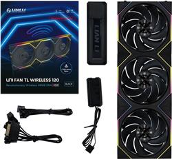 Lian-Li Fan 12RTL1W3B FDB fan Black