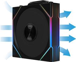 Lian-Li Fan 12TL1W3B FDB fan Black(Open Box)