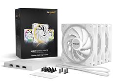 be quiet! LIGHT WINGS 120mm White PWM high-speed Triple-Pack , Case f
