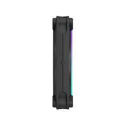Fractal Design Momentum 12 RGB PWM Black 120 mm  ARGB LED FDB (3-pack
