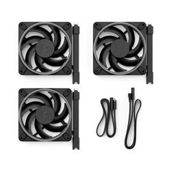 Fractal Design Momentum 12 RGB PWM Black 120 mm  ARGB LED FDB (3-pack