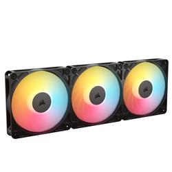 CORSAIR RS120-R ARGB 120mm Fan Triple Pack, BLK