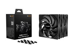 be quiet! PURE WINGS PWM High-Speed 140mm Case Fan 3-Pack Black