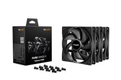 be quiet! Pure Wings 3 PWM 120mm Case Fan 3-Pack Black