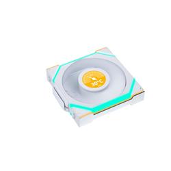 LIAN LI UNI FAN SL WIRELESS RGB LCD White Color Single Pack 12cm Fan Pack without Controller