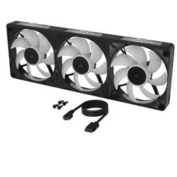 CORSAIR RX360 II RGB avec hub système iCUE LINK, 3 ventilateurs