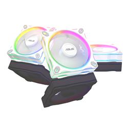 ASUS Ventilateur ASUS Prime MR120 ARGB - Pack de 3 120 mm Ventilateur(Open Box)