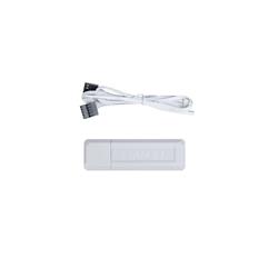 LIAN LI UNI FAN SL WIRELESS RGB LCD Reverse White Color 3x 12cm Fan Pack avec contrôleur (lame inversée)