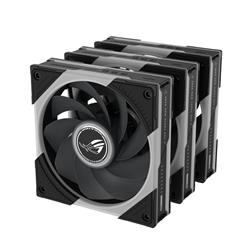 ASUS ROG Europe GR120 ARGB 120 mm Renversé Ventilateur Paquet de 3 Noi