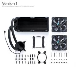 Fractal Design Celsius S24 Blackout 240mm Silent High Performance Sli(Open Box)