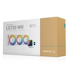 DeepCool LS720 WH High-Performance 360mm ARGB  CPU Liquid Cooler - White(Open Box)