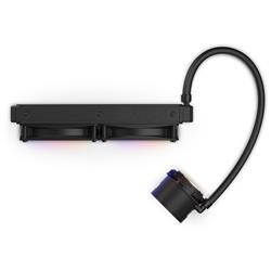 NZXT Kraken 240 RGB - 240mm AIO liquid cooler w/ 1.54in. Display, RGB Controller and RGB Fans (Black)