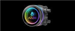 AZZA Galeforce 120 ARGB Gaming Liquid Cooler, 1x PWM (4pin) ARGB LED Fan, Intel Sockets up to LGA 2066; AMD Sockets up to AM5