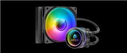 AZZA Galeforce 120 ARGB Gaming Liquid Cooler, 1x PWM (4pin) ARGB LED Fan, Intel Sockets up to LGA 2066; AMD Sockets up to AM5