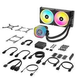 CORSAIR iCUE LINK H100i LCD 240mm AIO Liquid CPU Cooler