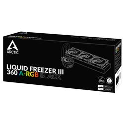 Arctic Liquid Freezer III 360 A-RGB AIO CPU Water Cooler, Black
